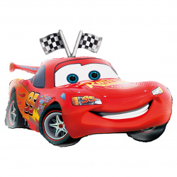 Открытка «Санта в тачке»