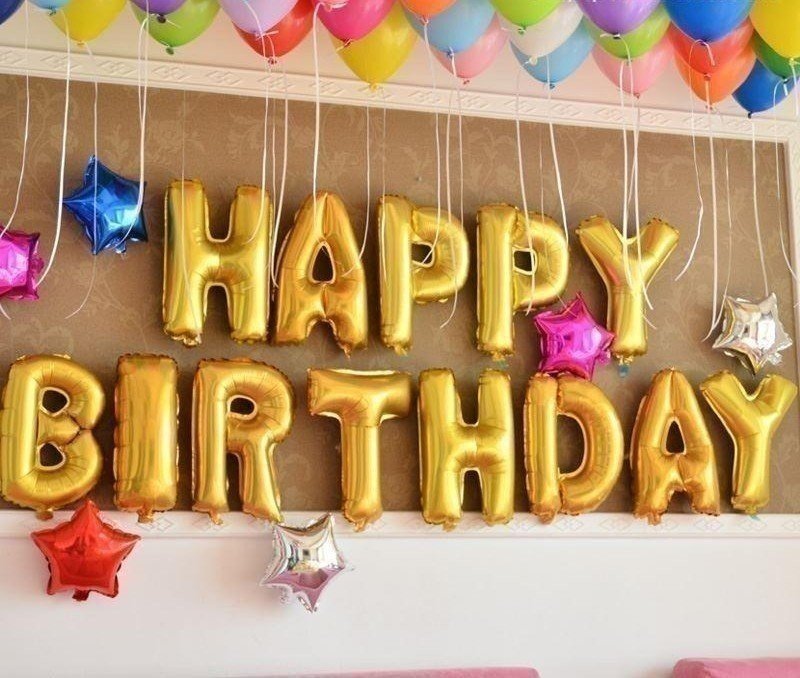 Украшения для дня рождения 1 год - Украшение юбилея и дня рождения воздушными шарами