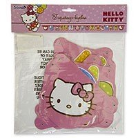 Гирлянда буквы с Днем Рождения  Hello Kitty