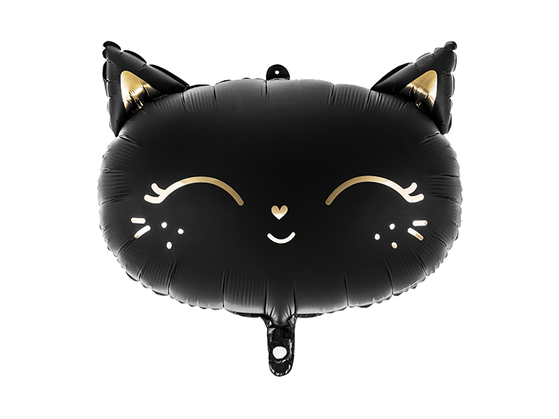 Шар фигура Кошка голова Black ПД