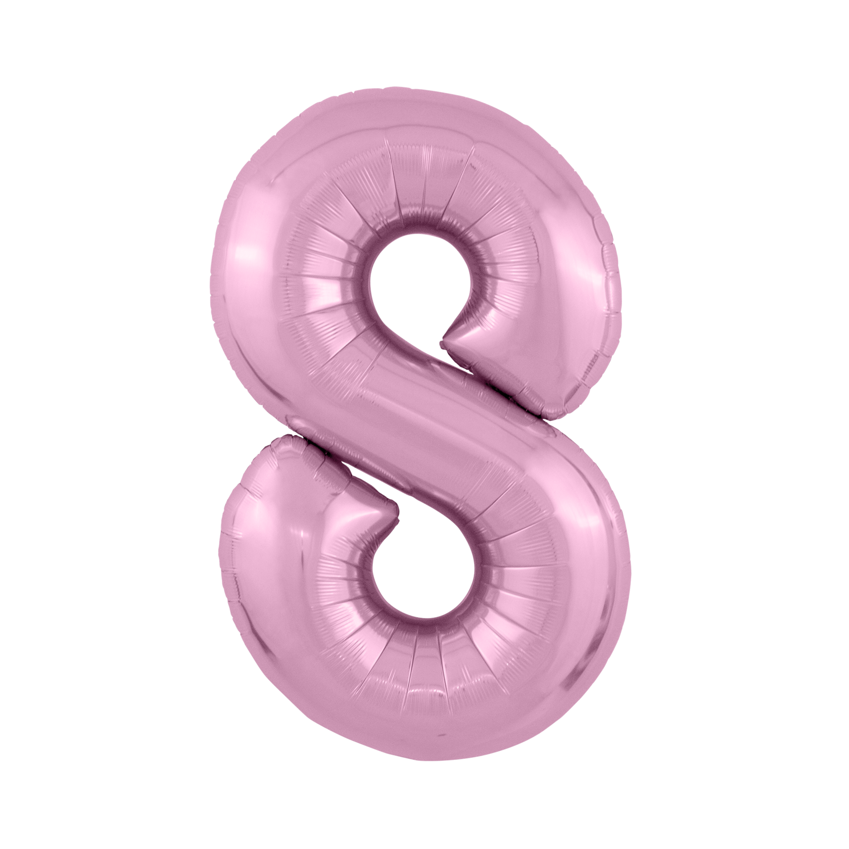 Шар фигура Цифра 8 Розовая