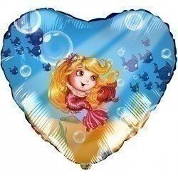Шар 18" Русалочка