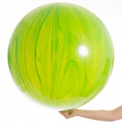 Большой шар Агат Green зелёный